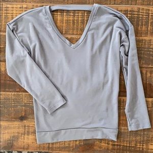 Zobha grey long sleeve
